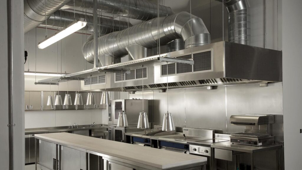 SN HomeCreations - Service - Commercial Kitchen Chimney / Ducting