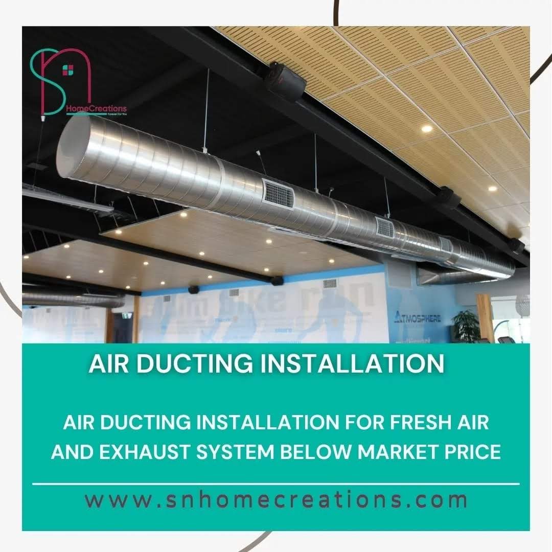 SN HomeCreations - Service - HVAC Ducting Work